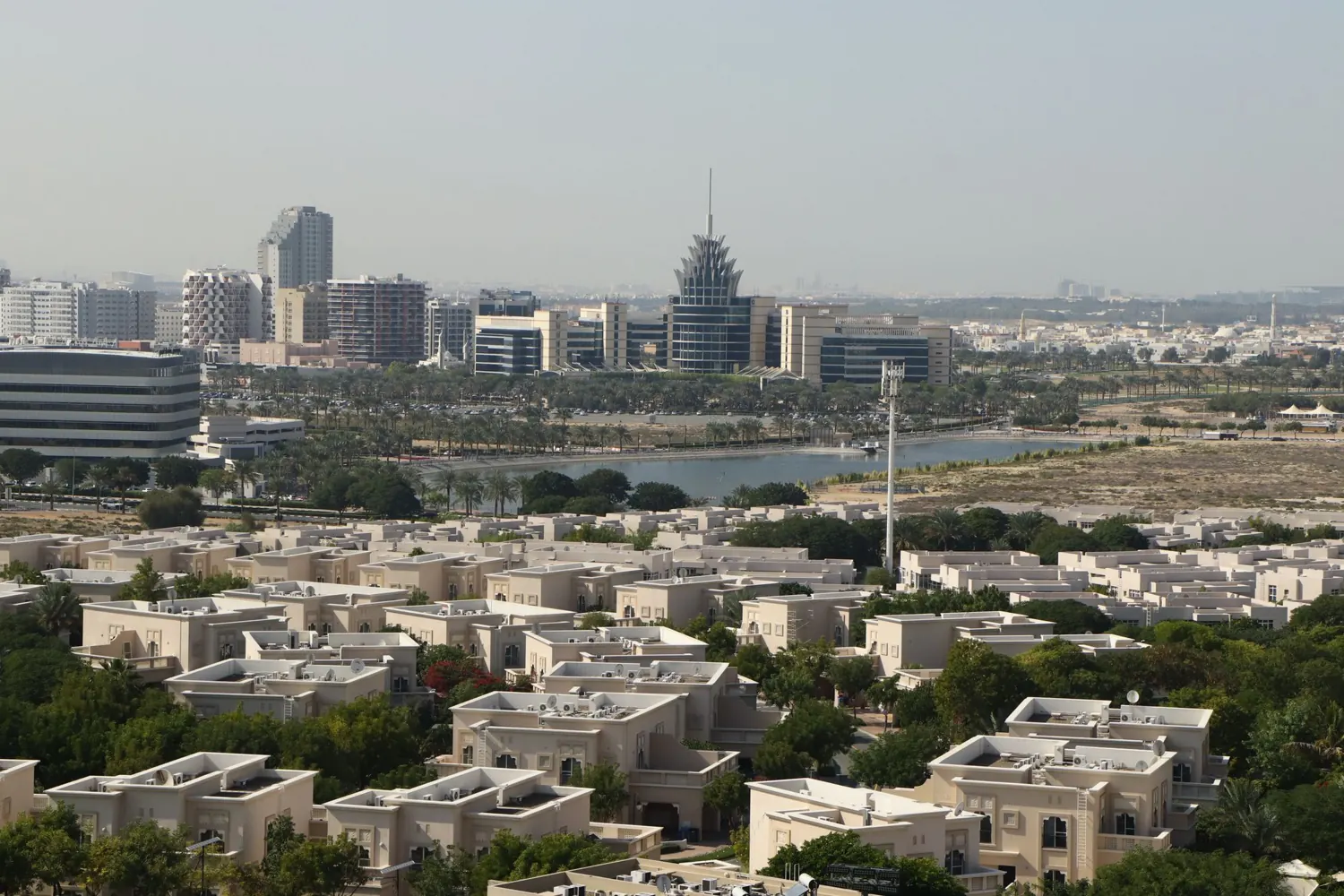 Low-rise residential buildings in Dubai Silicon Oasis